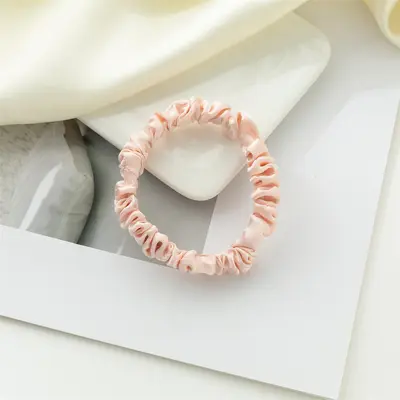 Dut İpeği Saç Tokası, Düz Renk, Kore Tarzı - 8