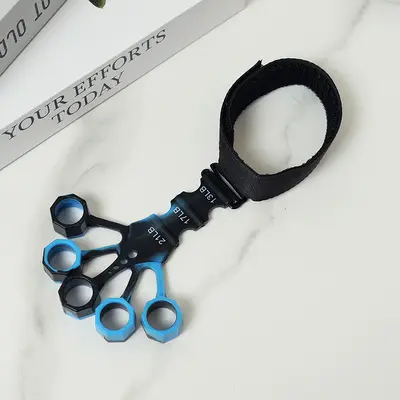Silicone Five-Finger Strengthening Band for Hand Training - 10