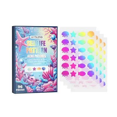 Limited-time discount Jaysuing cute colorful acne patches, fade pimples and blackheads, care for facial skin, concealer