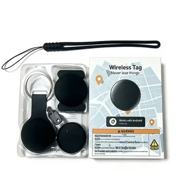 Find Hub Bluetooth bulucu, mini yuvarlak manyetik, GPS takip cihazı - 7