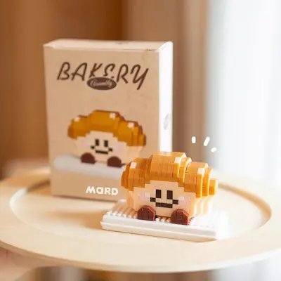 Bread Head Basque Building Blocks, Street Scene Ornament - 10
