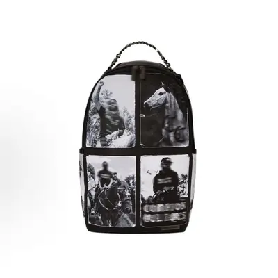 SG Shark Mouth Backpack Large Capacity Men's Schoolbag - 8