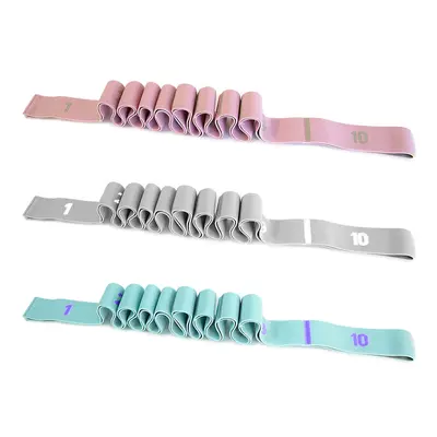 Yoga Stretch Band with Digital Segments, Elastic Body Shaping Rope for Open Back and Shoul - 6