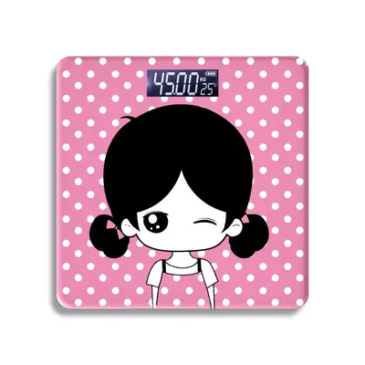 High-precision tempered glass household electronic scale, precise rechargeable weight loss scale, electronic scale, personalized gift - 9
