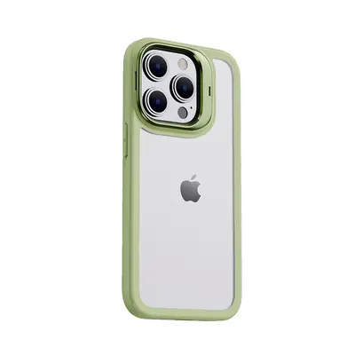 Phone case for iPhone 14, TPU+PC, zinc alloy bracket - 10