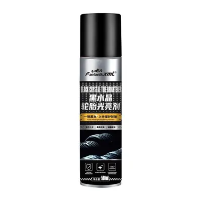 Car Tire Shine Foam Cleaner, Waterproof, Long-Lasting Gloss - 7