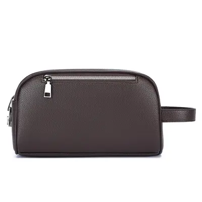 Men's Business Clutch Bag, Soft PU Leather, Large Capacity - 7