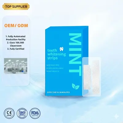 Fruit Flavored Teeth Whitening Strips, Enamel Repair, Gentle and Residue-Free - 4