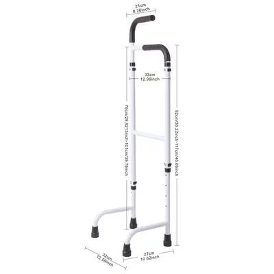 Height-Adjustable Stair Climbing Aid Cane for Seniors - 7
