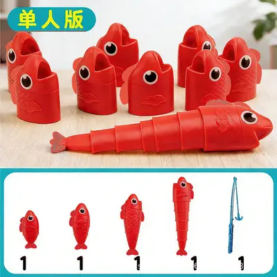 Telescopic Desktop Fishing Game, Educational Children's Board Game - 12