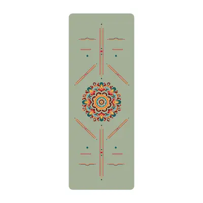 Yoga mat, natural rubber, PU non-slip, colorful, professional - 8