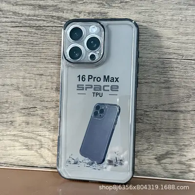 iPhone 16 PRO MAX clear soft case 18 Apple 15 space-themed case 11/12/13 mobile phone case suitable for 17 - 7