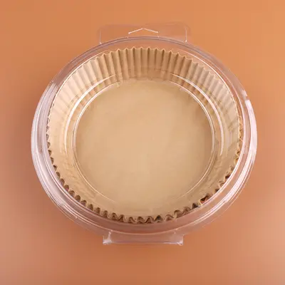 Luftfritteusen-Spezialpapperteller Papiertablett Ölaufnahme-Papier Lebensmittelpads Papierschachteln Backofen Blechfolie Backpapier Öl-/Fettpapier Kostenloser Versand - 12