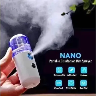 纳米喷雾补水仪便携迷你面部保湿USB充电消毒雾化加湿器跨境批发