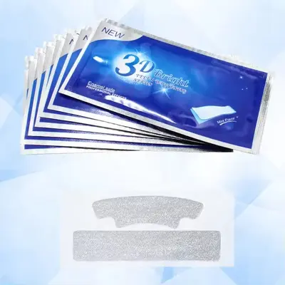 3D Teeth Whitening Strips, Transparent - 4