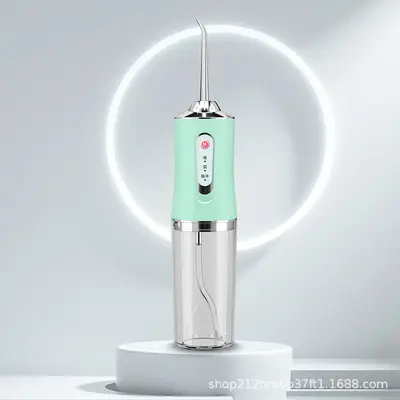 跨境超声波电动冲牙器口腔清洁便携式家用洁牙洗牙器牙结石水牙线 - 7