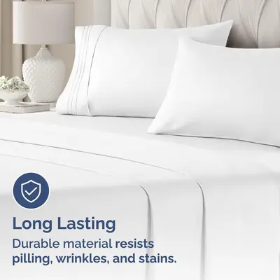 Solid Color Imitation Silk Satin Pillowcase, Envelope Style