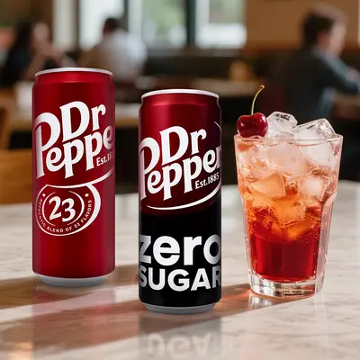 Dr Pepper Karbonatlı Meşrubat Kiraz Vanilya Aromalı 330 ml