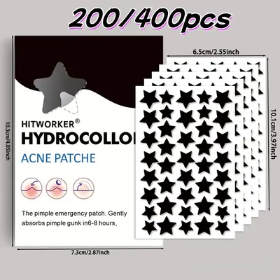 Multi-Size Star Pimple Patches 200/400 pcs