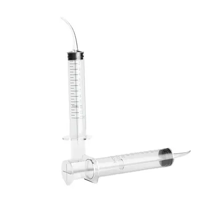 智齿冲洗器冲牙器成人洗牙器冲牙针管手动冲牙器便携式弯头注射器