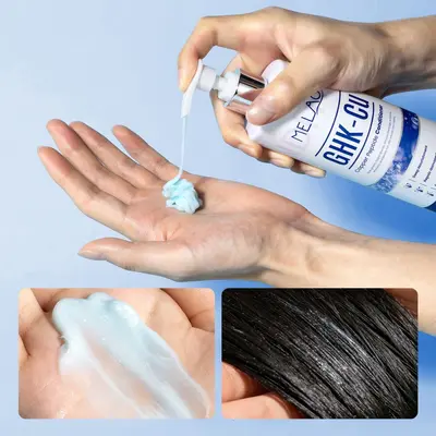 MELAO GHK-Cu Blue Copper Peptide Shampoo and Conditioner Set