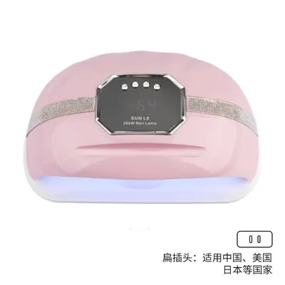 镶钻双手美甲灯SUNL6贴钻速干甲油胶光疗灯烘甲器感应美甲烤灯 - 8