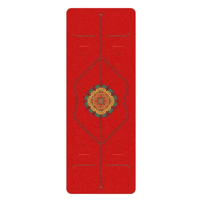 UV Baskılı PU Doğal Kauçuk Yoga Matı, Ter Emici, Ev ve Stüdyo Kullanımı İçin - 9