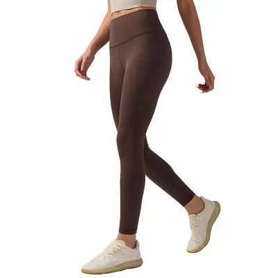 Damen Yogahose 24" mit hohem Bund, feuchtigkeitsableitend und atmungsaktiv - 5