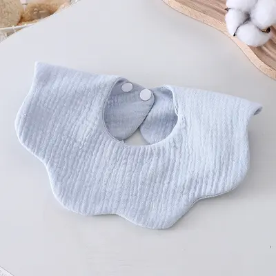 Baby Double-Sided Waterproof Bib, Pure Cotton, 0-3 Years - 10