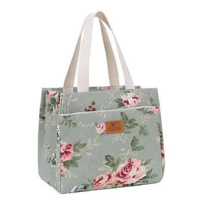 Bedruckte Canvas-Tote-Bag, lässige Pendler-Damentasche - 6