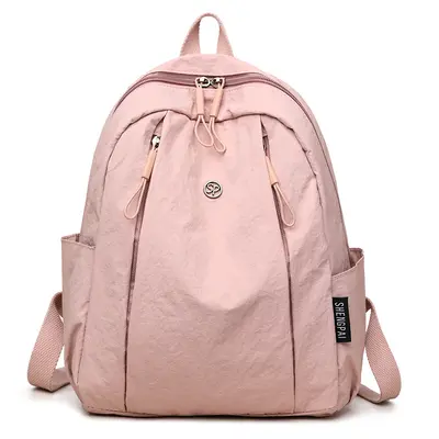 Unisex Waterproof Oxford Nylon Multi-Pocket Backpack - 12