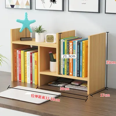 Masaüstü çok katlı kitap rafı ve dik duran organizer - 9