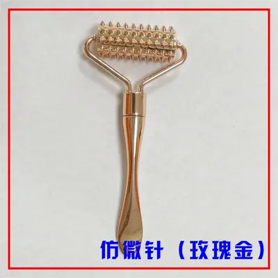 Augencreme-Stick aus Metall mit Mikronadel-Roller - 8