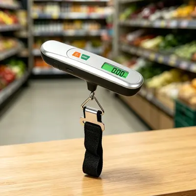 50kg Luggage Scale, UV Shell, Scratch-Resistant, Colored
