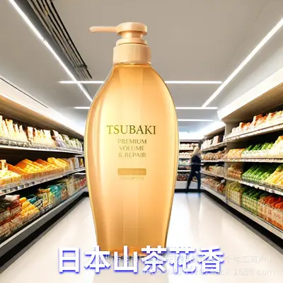 Shiseido Tsubaki Camellia Shampoo and Conditioner Set, Red and Golden Camellia, Smooth and - 10