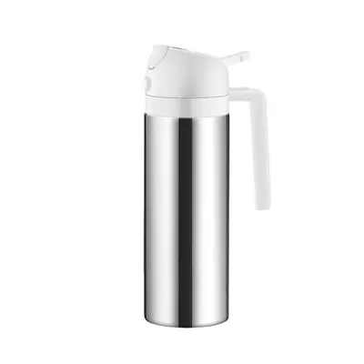 Gıda Sınıfı 316 Paslanmaz Çelik Spray Yağ Şişesi Mutfak Ev Kullanımı Yağ Kabı Spray ve Dökme İkili Kullanım Sızıntı Önleyici Havalı Fritöz Yağ Şişesi - 6