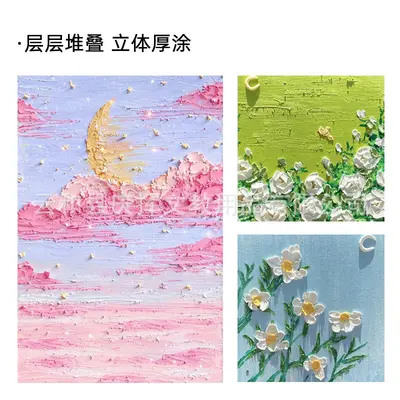 Yağlı pastel kalem seti, çocuk ve okul sanat malzemeleri - 4