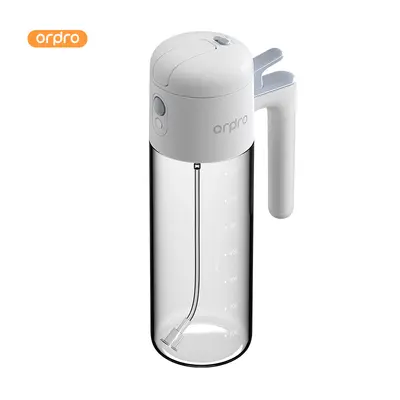 Sprey ve dökme çift amaçlı yağ kabı, ev tipi otomatik açılır kapak, yüksek borosilikat cam sprey şişesi, yağ asılı soya sosu ve sirke kavanozu - 6