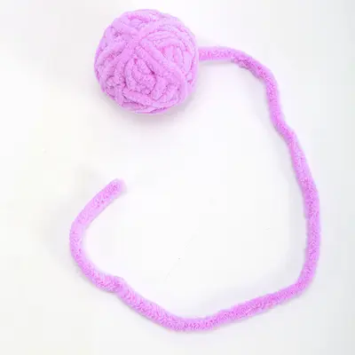 Cat Toy Ball with Bell and Colorful Yarn, Chew and Play - 10