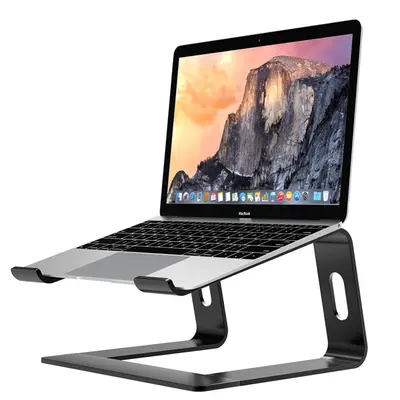 Aluminium Alloy Laptop Stand, Macbook Compatible, Cervical Support, Cooling - 3