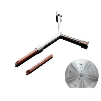 Çamaşır makinesi beş parçalı set pervane vidası sökme ve temizleme aleti şasi çekme kancası büyük çapraz altıgen set