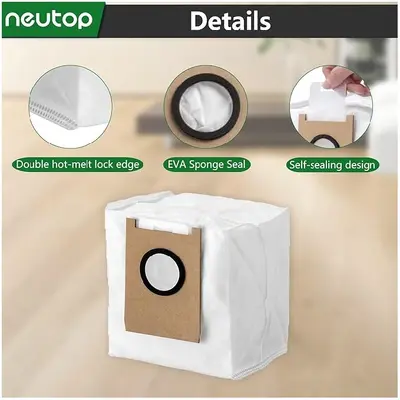 Dust Bags for Eufy E20/E25/E28 Robot Vacuum Cleaner Parts Waste Bags Consumables Collection Bags