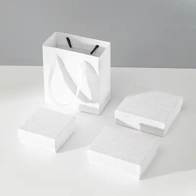 Taze 3D Görsel Üç Boyutlu Aksesuar Ambalaj Kutusu Küpe Yüzük Kolye Bileklik Takı Ambalaj Hediye Kutusu - 11