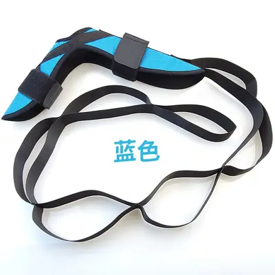 Adjustable Segmented Yoga Stretch Strap for Ankle Rehabilitation - 8