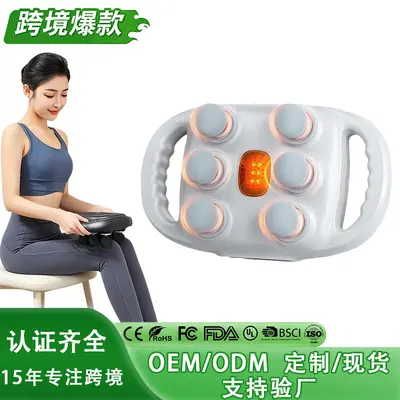 6-Head Massage Gun, Deep Muscle Relaxer for Neck and Back - 2