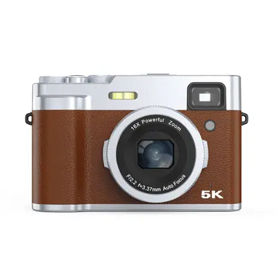 5K Digital Camera, Dual Front and Rear Cameras, Mirrorless - 6