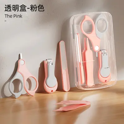 Special set for newborn babies, anti-pinching artifact, nail scissors, nail clipper, baby care tool, baby nail scissors - 12