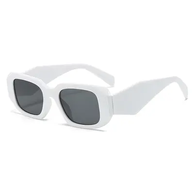 Polygon Frame Retro Sunglasses with UV Protection - 12