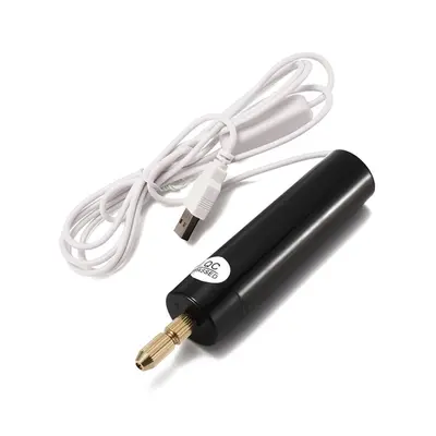 Kristal tutkal diy sondaj matkap elektrikli USB küçük elektrikli matkap inci el yapımı sondaj matkap boynuz çivi ile