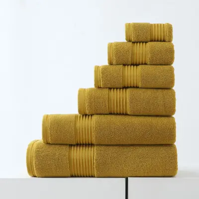Pure cotton towel bath set, absorbent, gift box - 9